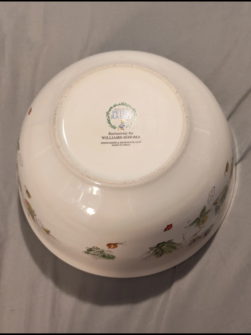Williams-Sonoma Peter Rabbit Ceramic Bowl